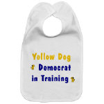 Yellow Dog Democrat in Training Bib